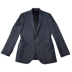 J.Crew Ludlow Blazer Mens 40R Charcoal Gray Suit Jacket 2 Button Double Vent